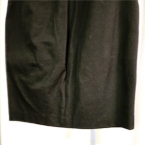 Banana Republic Women’s Black Sleeveless Split Neck Sheath Dress Size 0 NWT - Picture 6 of 8